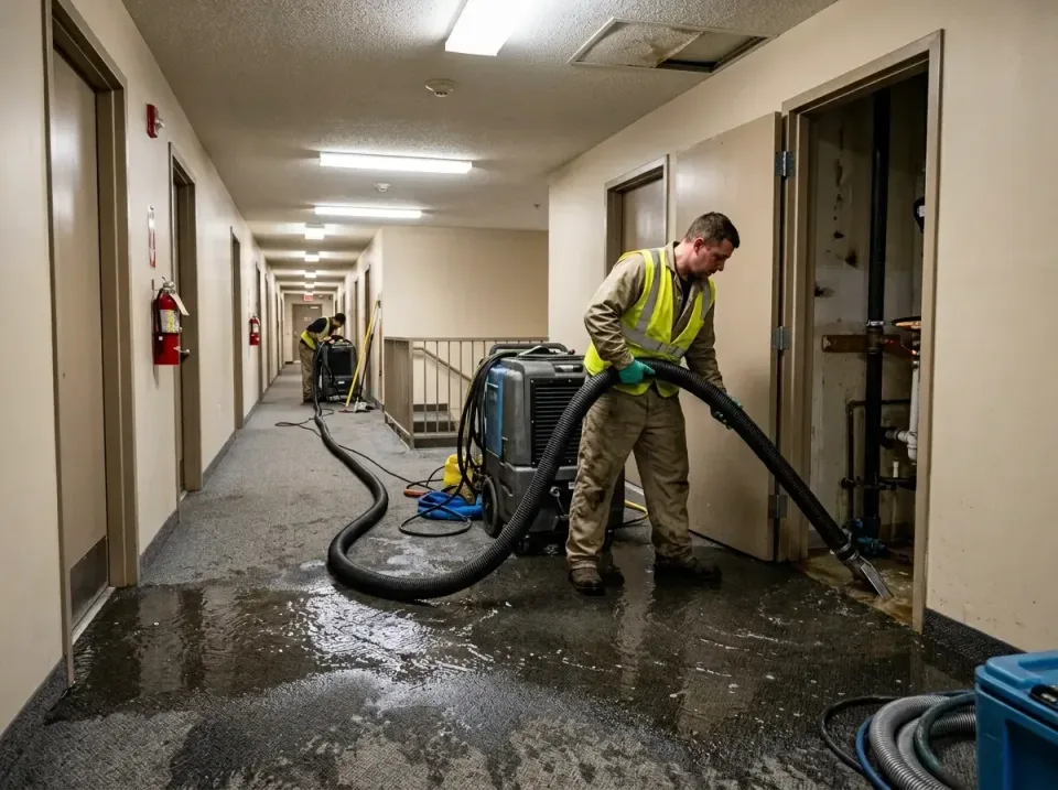 multi-unit-apartment-hallway-f-005 — frequently asked questions, Emergency Burst Pipe Water Extraction & Removal in La Feria…